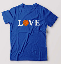 Load image into Gallery viewer, NBA Basketball Love T-Shirt for Men-Royal Blue-Ektarfa.online
