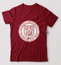 Load image into Gallery viewer, Cornell University T-Shirt for Men-Maroon-Ektarfa.online
