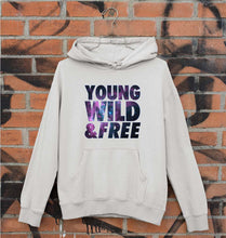 Load image into Gallery viewer, Young Wild Free Unisex Hoodie for Men/Women-Grey Melange-Ektarfa.online
