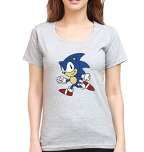 Load image into Gallery viewer, Sonic T-Shirt for Women-Grey Melange-Ektarfa.online
