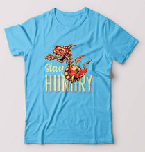 Load image into Gallery viewer, Hungry Dragon T-Shirt for Men-S(38 Inches)-Light Blue-Ektarfa.online
