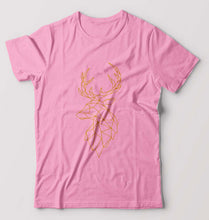 Load image into Gallery viewer, Deer T-Shirt for Men-Light Baby Pink-Ektarfa.online
