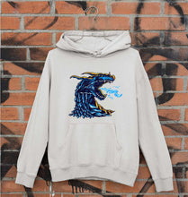 Load image into Gallery viewer, Dragon Unisex Hoodie for Men/Women-S(40 Inches)-Grey Melange-Ektarfa.online
