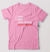 Load image into Gallery viewer, Deepika Padukone T-Shirt for Men-S(38 Inches)-Light Baby Pink-Ektarfa.online
