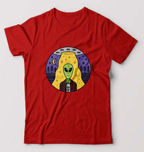 Load image into Gallery viewer, Alien T-Shirt for Men-Red-Ektarfa.online
