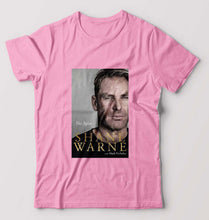 Load image into Gallery viewer, Shane Warne T-Shirt for Men-S(38 Inches)-Light Baby Pink-Ektarfa.online
