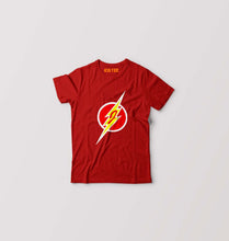 Load image into Gallery viewer, Junior Flash T-Shirt for Boy/Girl-Red-Ektarfa.online

