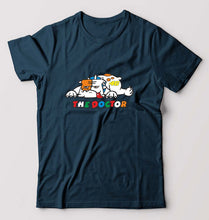 Load image into Gallery viewer, Rossi The Doctor T-Shirt for Men-Petrol Blue-Ektarfa.online
