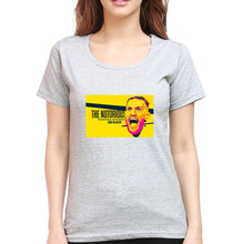 Load image into Gallery viewer, Conor McGregor UFC MMA T-Shirt for Women-Grey Melange-Ektarfa.online
