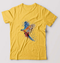Load image into Gallery viewer, Parrot T-Shirt for Men-Golden Yellow-Ektarfa.online
