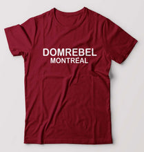Load image into Gallery viewer, Domrebel T-Shirt for Men-Maroon-Ektarfa.online

