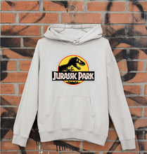 Load image into Gallery viewer, Jurassic Park Unisex Hoodie for Men/Women-S(40 Inches)-Grey Melange-Ektarfa.online

