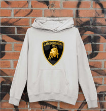 Load image into Gallery viewer, Lamborghini Unisex Hoodie for Men/Women-S(40 Inches)-Grey Melange-Ektarfa.online
