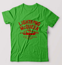 Load image into Gallery viewer, Lightning McQueen T-Shirt for Men-flag green-Ektarfa.online
