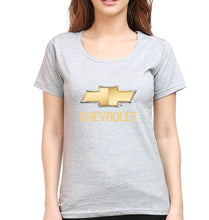 Load image into Gallery viewer, Chevrolet T-Shirt for Women-Grey Melange-Ektarfa.online
