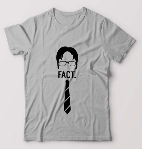 Dwight Schrute T-Shirt for Men-Grey Melange-Ektarfa.online