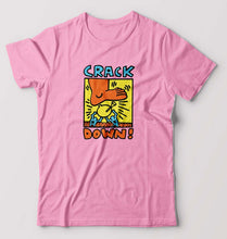 Load image into Gallery viewer, Keith Haring T-Shirt for Men-Light Baby Pink-Ektarfa.online
