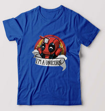 Load image into Gallery viewer, Deadpool Unicorn T-Shirt for Men-Royal Blue-Ektarfa.online
