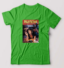 Load image into Gallery viewer, Pulp Fiction T-Shirt for Men-S(38 Inches)-flag green-Ektarfa.online
