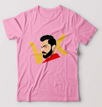 Load image into Gallery viewer, Virat Kohli T-Shirt for Men-Light Baby Pink-Ektarfa.online

