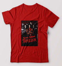 Load image into Gallery viewer, Thriller T-Shirt for Men-Red-Ektarfa.online
