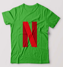 Load image into Gallery viewer, Netflix T-Shirt for Men-flag green-Ektarfa.online
