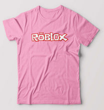 Load image into Gallery viewer, Roblox T-Shirt for Men-S(38 Inches)-Light Baby Pink-Ektarfa.online
