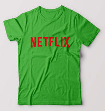 Load image into Gallery viewer, Netflix T-Shirt for Men-flag green-Ektarfa.online
