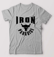 Load image into Gallery viewer, Iron Paradise T-Shirt for Men-S(38 Inches)-Grey Melange-Ektarfa.online
