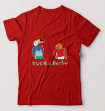 Load image into Gallery viewer, Tuca &amp; Bertie T-Shirt for Men-Red-Ektarfa.online
