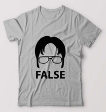 Load image into Gallery viewer, Dwight Schrute T-Shirt for Men-Grey Melange-Ektarfa.online
