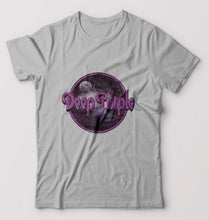 Load image into Gallery viewer, Deep Purple T-Shirt for Men-Grey Melange-Ektarfa.online
