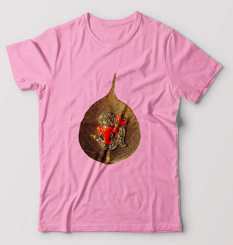Ganpati T-Shirt for Men-Light Baby Pink-Ektarfa.online