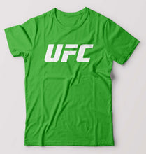 Load image into Gallery viewer, UFC T-Shirt for Men-S(38 Inches)-Flag Green-Ektarfa.online
