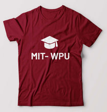 Load image into Gallery viewer, MIT WPU T-Shirt for Men-Maroon-Ektarfa.online
