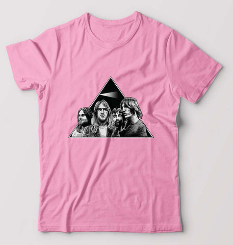 Pink Floyd T-Shirt for Men-Light Baby Pink-Ektarfa.online