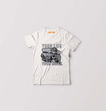 Load image into Gallery viewer, Skull Kids T-Shirt for Boy/Girl-White-Ektarfa.online
