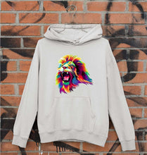 Load image into Gallery viewer, Lion Unisex Hoodie for Men/Women-Grey Melange-Ektarfa.online
