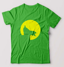 Load image into Gallery viewer, Batman Superhero T-Shirt for Men-S(38 Inches)-flag green-Ektarfa.online
