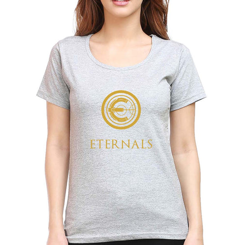 Eternals T-Shirt for Women-Grey Melange-Ektarfa.online