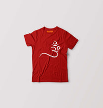 Load image into Gallery viewer, Om T-Shirt for Boy/Girl-Red-Ektarfa.online
