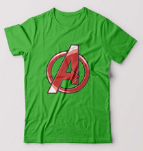 Load image into Gallery viewer, Avengers T-Shirt for Men-S(38 Inches)-flag green-Ektarfa.online
