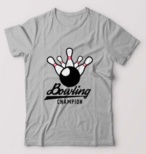Load image into Gallery viewer, Bowling Champion T-Shirt for Men-Grey Melange-Ektarfa.online
