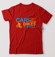 Load image into Gallery viewer, Cycling T-Shirt for Men-Red-Ektarfa.online
