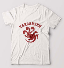 Load image into Gallery viewer, House Targaryen (GOT) T-Shirt for Men-White-Ektarfa.online
