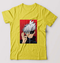 Load image into Gallery viewer, Sukuna Anime T-Shirt for Men-Yellow-Ektarfa.online
