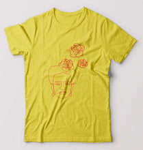 Load image into Gallery viewer, Frida Kahlo T-Shirt for Men-S(38 Inches)-Yellow-Ektarfa.online
