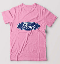 Load image into Gallery viewer, Ford T-Shirt for Men-S(38 Inches)-Light Baby Pink-Ektarfa.online
