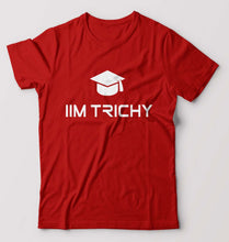 Load image into Gallery viewer, IIM Trichy T-Shirt for Men-S(38 Inches)-Red-Ektarfa.online
