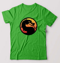 Load image into Gallery viewer, Mortal Kombat T-Shirt for Men-flag green-Ektarfa.online
